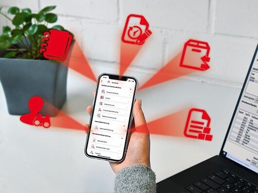 Mobile Daten mit der FactworkMobile-App mobile daten factworkmobile app